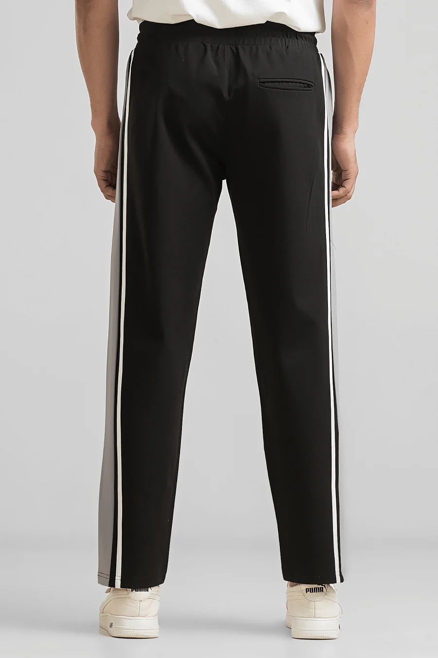 Avid Black Full-Length Heavyweight Joggers - Image 3