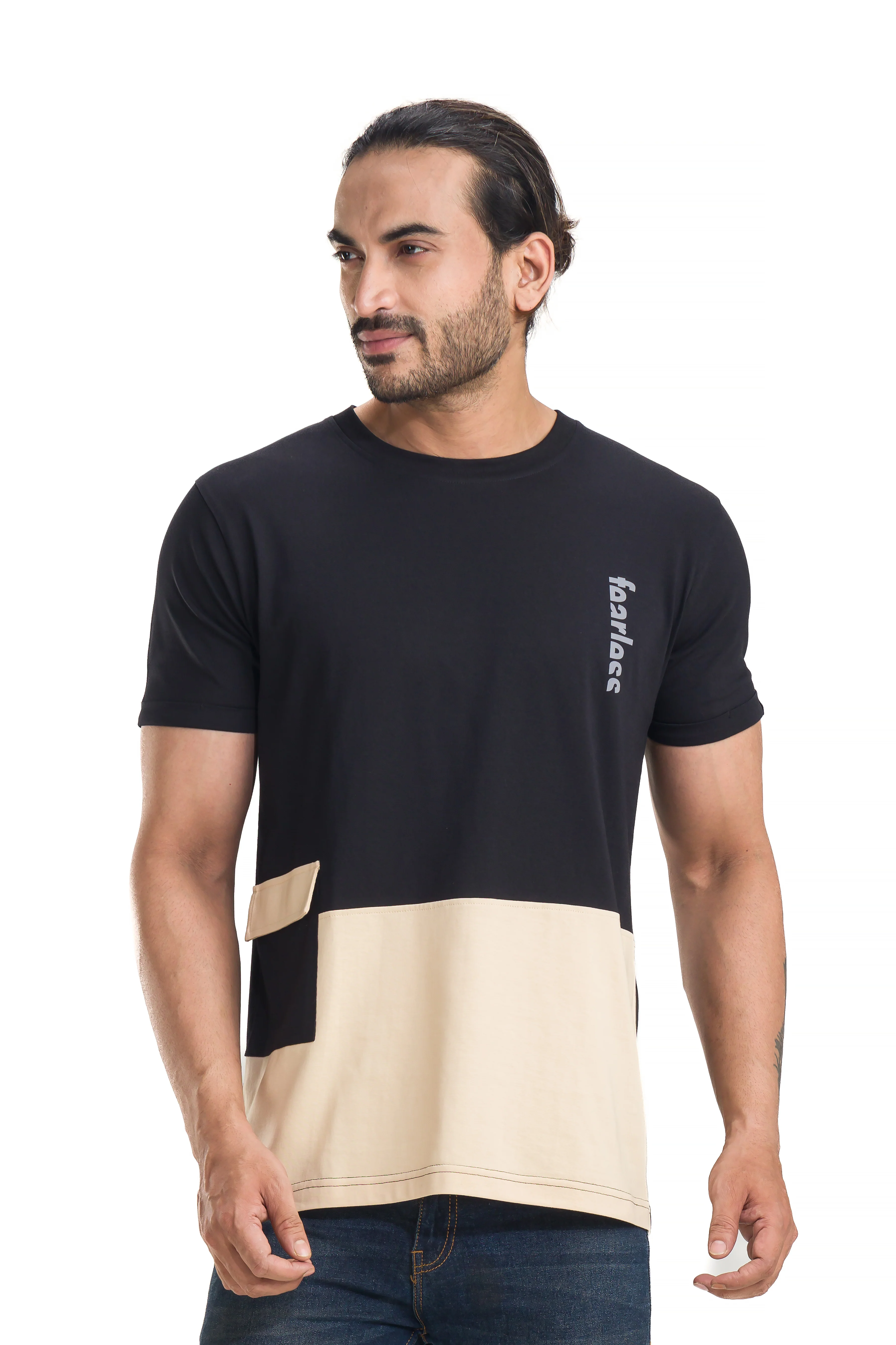 Fearless Reflective Black Standard T-Shirt - Image 5
