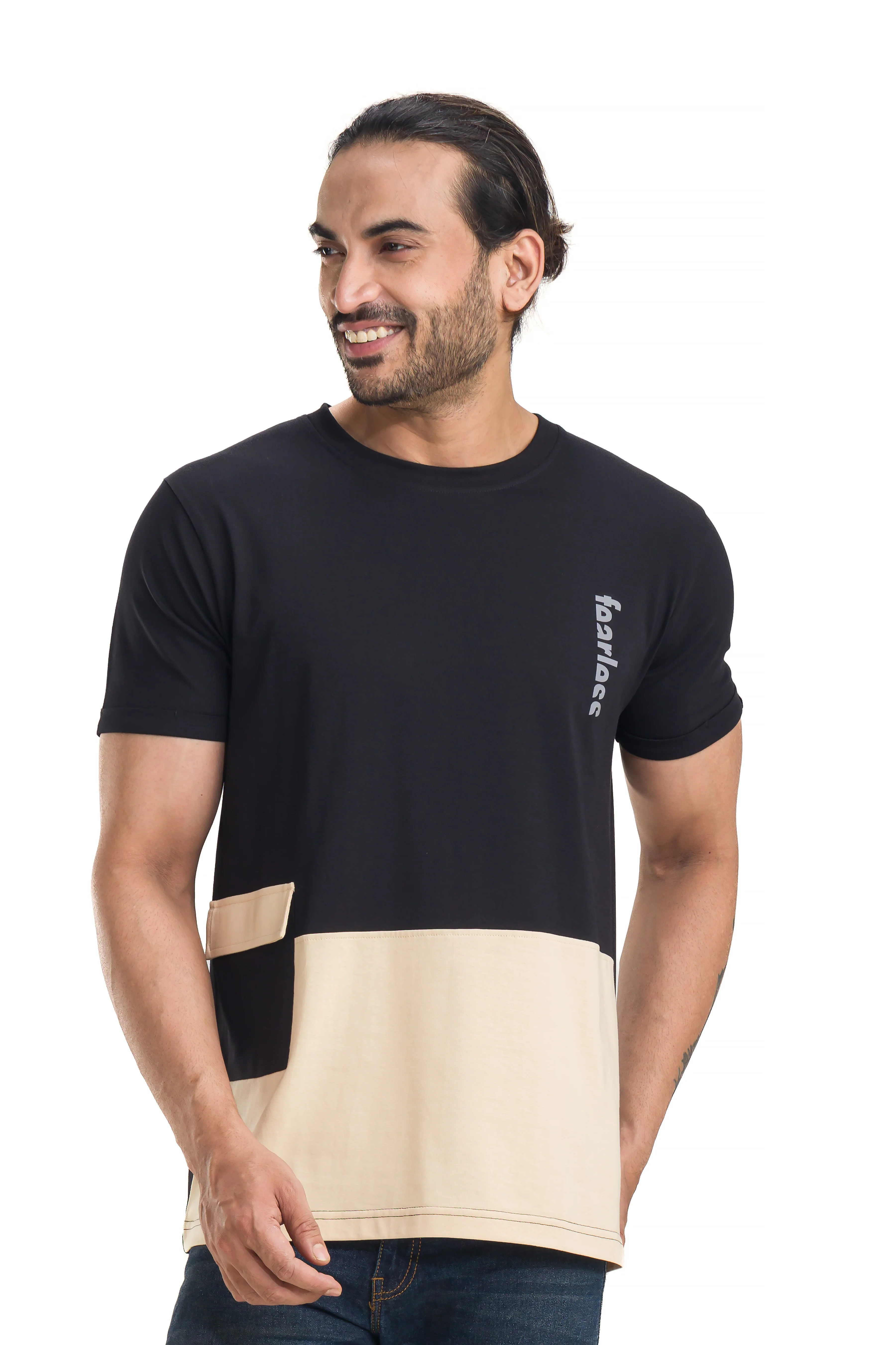 Fearless Reflective Black Standard T-Shirt - Image 6