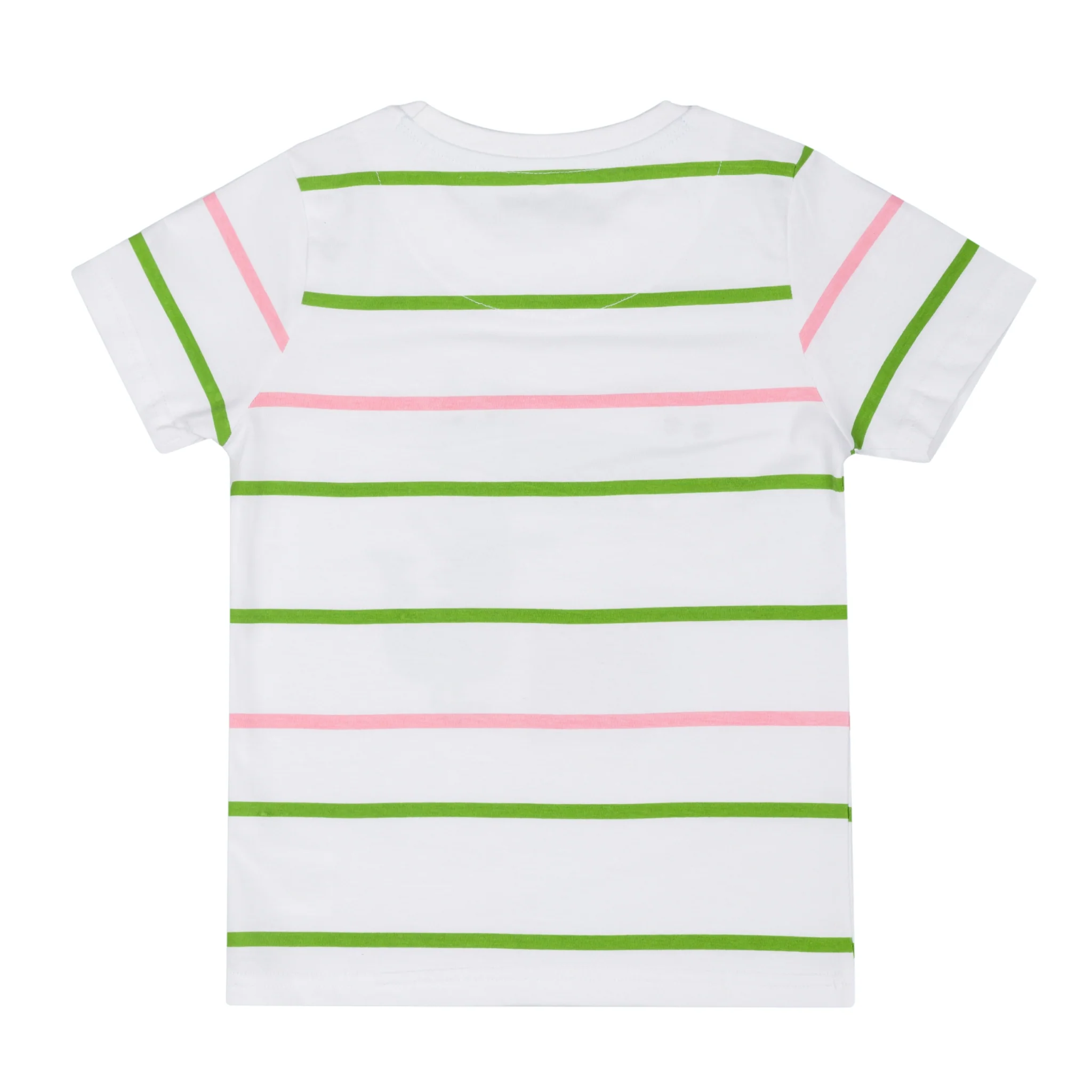 Hi Croc White Striped Printed Boys T-Shirt 2-8 Yrs - Image 3