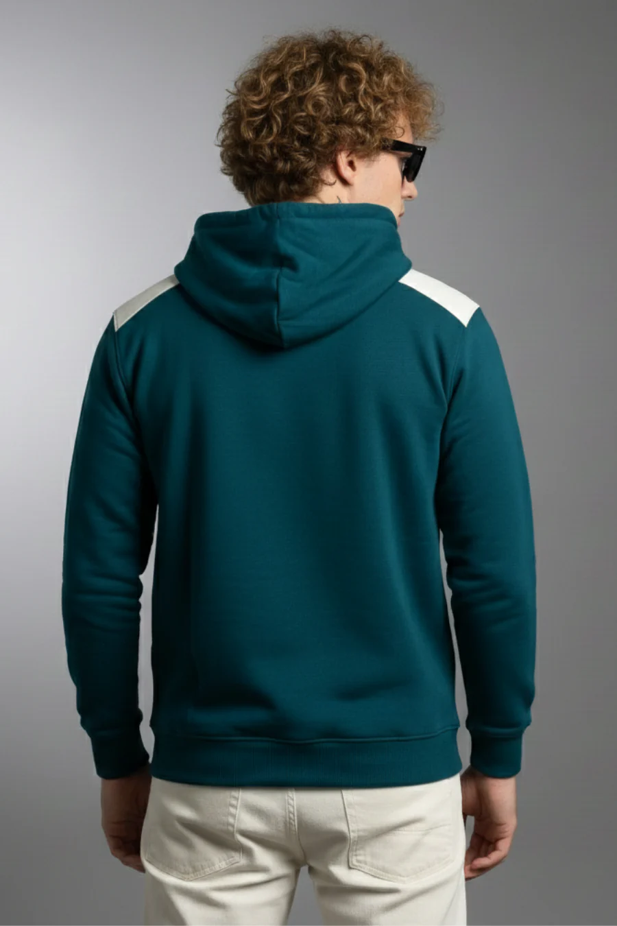 Relatable Bottlegreen Printed Full Sleeves Unisex Hoodie - Image 2