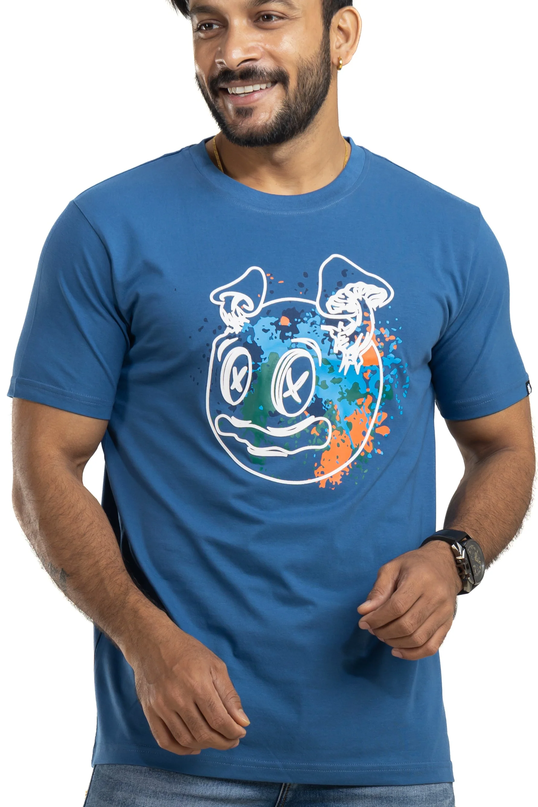 Sparkle B'dazzled Blue Printed T-Shirt - Image 2