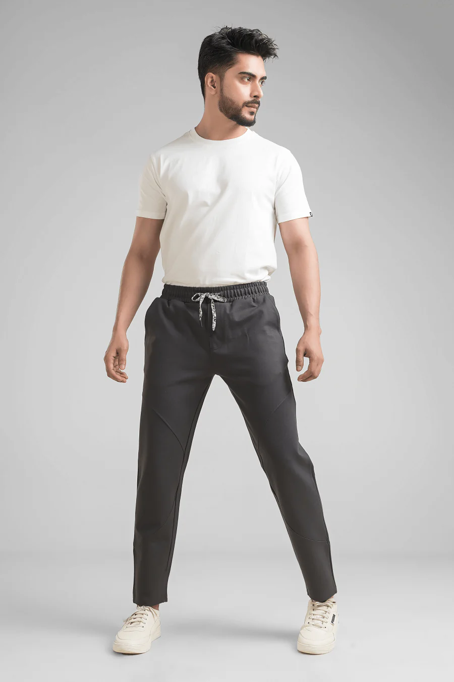 Thrive Dark Grey Full-Length Heavyweight Joggers - Image 5